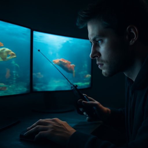 8up fishing game underwater view